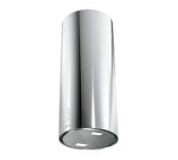 Campana isla mepamsa cylindra isla pro con 3 velocidades 37 cm 700 m/h inox clase c