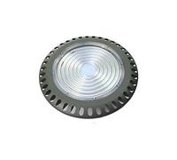 Campana LED UFO circular luz blanca 6000K de 150W apta para interior y exterior para naves, garajes, almacenes con chips de alta potencia SMD3535 PF0,9