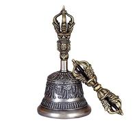 Campana oculta, campana de meditación budista tibetana, campanas tibetanas, utilizadas para hacer sus sonidos para sincronizar las ondas cerebrales y mejorar la conciencia de la conexión mente-cuerpo