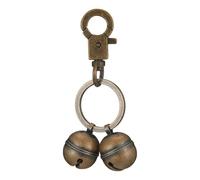 Campana para collar de perro - Campanas para gatos, llavero retro de latón