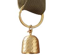 Campana para Pomos De Puerta | Pequeños De Latón con Estilo Vintage | Timbre de Puerta para Tienda | Porche Entrada Jardín Tienda Oficina Restaurante Hotel Cocina Celebración Bienvenida