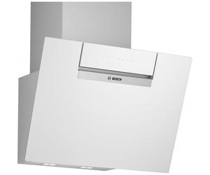 Campana Pared Inclinada 60cm BOSCH DWK67FN20 Cristal Blanco