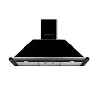 Campana Pared Smeg Kt90ble Negro Estetica Victoria