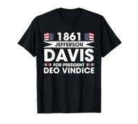 Campaña Presidencial de la Guerra Civil de 1861 de Jefferson Davis Camiseta