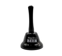 Campana Ring for a Beer. Campana metálica de broma para pedir cerveza