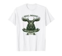 Campaña Roosevelt del Partido Progresista Bull Moose 1912 Camiseta
