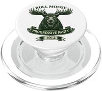 Campaña Roosevelt del Partido Progresista Bull Moose 1912 PopSockets PopGrip para MagSafe