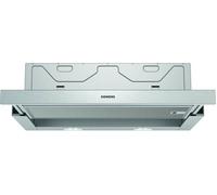 Siemens iQ100 LI64MB521 campana Semintegrada (extraíble) Gris, Plata 389 m³/h