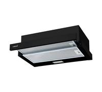 Cata TFB-5160 BK - Campana Telescópica 60 Cm Clase C Iluminación LED Negra