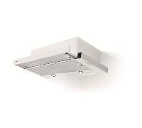 CAMPANA TELESCOPICA MEPAMSA SUPERLINE GLASS 60 BLANCA ANCHO 60 CM BLANCA