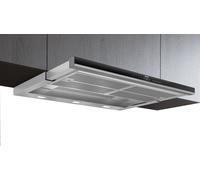 Campana telescópica - Siemens iQ700, A, Acero Inoxidable, Ancho 90 cm, 5 potencias, iluminación LED, Plata