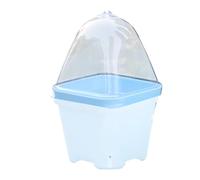 Campana Transparente Para Plantas - Tapa Aislada Para Vivero, Cúpula De Crecimiento De Ventilación | Escudo Inicial De Semillas De Jardín, Barrera De Retención De Humedad, Entorno De Protección Contra