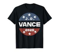 Campaña Vintage de JD Vance para Presidente 2025 Camiseta
