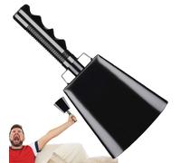 Campanacci para eventos deportivos: los instrumentos musicales llaman a Bell With Handles | Percusión de alarma Ruidos fuertes para estadios, grados, partidos de fútbol