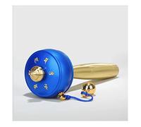 campanas, campanas de metal, Rueda de oración de mano de cobre hecha a mano Om Mani tibetano (color: 4) (Color : 5)