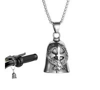 Campanas de ángel para motocicletas - Lucky Bell para motocicletas, Bell de Protección de Angel de Angel de múltiples postes | Novelería de decoración peligrosa, campanilla de motociclistas portátiles