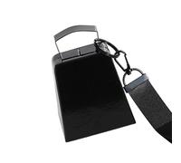 Campanas de animación deportivas con sonido fuerte y nítido, componente de hierro duradero, acabado antioxidante, perfecto para conciertos, actividades al aire libre, campanas de animación con correa