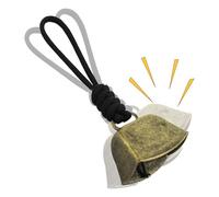 Campanas de - Campanas de ruido multiusos, campana de arnés de cordón para alertar, pieza de de metal, herramienta de apoyo al aire libre con calidad premium, kit de rancho de granja para