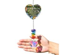 Campanas de de corazón de Colores, Elegante Adorno para hogar, Adecuado para Crear atmósferas pacíficas con un Tono, peaje de Hecho a Mano