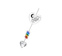 Campanas de de corazón de Colores, Elegante Adorno para hogar, Adecuado para Crear atmósferas pacíficas con un Espectro de Tono, peaje de