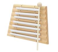 Campanas de de tono Instrumento de percusión de madera Juguete musical educativo para relajación Meditación Gestión del Campanas de meditación de