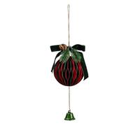 Campanas de Navidad con diseño de panal vibrante, construcción resistente y sonido claro para interiores y exteriores, decoración navideña tradicional y moderna