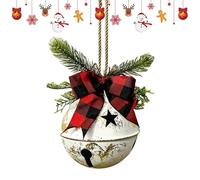 Campanas De Navidad Gigantes Para Exterior Decoraciones Navideñas Con | de Bolas con Cascabeles para Decoraciones de de Invierno al Aire Libre en Jardines y Patios