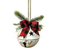 Campanas De Navidad Gigantes Para Exterior Decoraciones Navideñas con Lazos | De Campana Para Jardín para Decoraciones de de Invierno al Aire Libre en Jardines y Patios