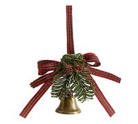 Campanas De Navidad Para Puerta - Hierro Estilo Granja | Campana de Puerta de Navidad | Para Uso Interior Chimenea Oficina Del Hogar Sala De Estar Comedor Cocina Dormitorio Baño Pasillo Escalera