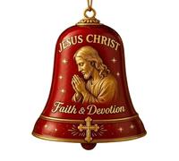 Campanas de oración Cristiana - Sagrado Memorial Wind Caril, decoración de jardín religioso | Ornamento de Vacaciones del de la Iglesia, exhibición del Cierre de la Granja para el Manto de la