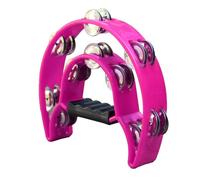 Campanas de Pandereta de Mano, Juguete Educativo de Percusión Musical de Metal de Doble Fila, Panderetas para Niños, Juguetes Rítmicos, Instrumento de Percusión, Campana para