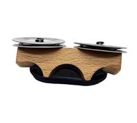 AWHAO Campanas de Percusión, Instrumento de Percusión Manual, Pandereta Portátil, Bandas de Música, Escénico, Práctica de Interpretación, Color Madera