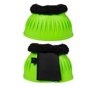 Campanas de salto de caucho -Atlanta Neon- pieles HKM - verde neón / XL