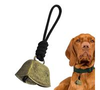 Campanas de vaca - Fabricantes de ruido de campanas de vaca para eventos, cascabeles de campana de vaca, campanas fuertes multiusos con cordón para arnés de caballos, decoraciones retro para ganado