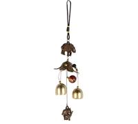 Campanas De Viento,Campanas De Viento De Metal De La Vendimia,Chino Feng Shui Campana De La Suerte Colgante Ornamento De La Suerte para El Hogar Jardín Patio Colgante Decoración Regalo(#2)
