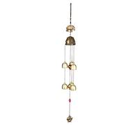 Campanas de viento de elefante, adorno colgante de buena suerte, campanas de color Feng Shui, decoración del hogar, campanillas de viento para interiores y exteriores, regalos de cumpleaños para