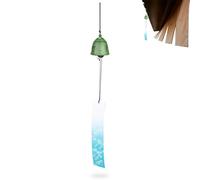 Campanas de Viento Estilo japonés, Hermoso Antiguo Campana de Viento Feng Shui Windbell, Estilo japonés Furin Nambu Hierro Fundido Hermoso Sonido Campanas de Viento para Exterior, Interior