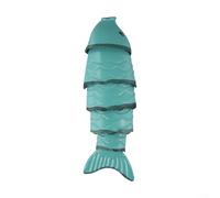 Campanas de viento hechas a mano con peces koi para disfrutar al aire libre, mejora el ambiente de tu jardín (esmeralda)