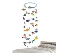 Campanas de viento para exteriores, diseño de decorativo para colgar, decoración de exterior con temática de peces, para jardines, patios, meditación, casas de vacaciones, cumpleaños, patios
