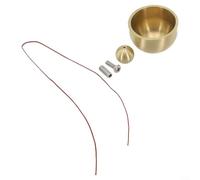 Campanas de viento tranquilas para decoración al aire libre, mejora tu espacio con sonidos relajantes (32 mm)