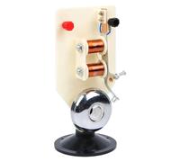 Campanas eléctricas de metal de pie, modelo de experimento electromagnético, herramienta de enseñanza de física para estudiantes, profesores, demostrador de principios electromagnéticos