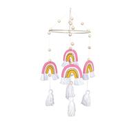 Campanas eólicas de estilo nórdico, atrapasueños, decoración artesanal, colgante, decoración infantil, atrapasueños, terrazas interiores (color G) (D)