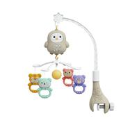 Campanas Giratorias Para Cama Infantil De Dibujos Animados Caja Música Juguete Móvil Cuna Desarrollo Auditivo Sensorial Seguro Accesorios Habitación Guardería Música Móvil