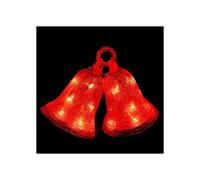 Campanas luminosas exteriores H21cm 25 LED a pilas Feeric lights & christmas