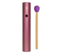 Campanas musicales coloridas de metal con tubo wah-wah, campanas viento sonido curativo, instrumento profesional percusión for meditación chakras Tubo Wah Wah de Aluminio(Purple)