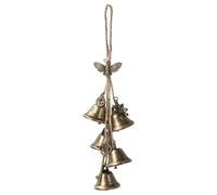 Campanas nigromantes con cuerda de césped para puerta exterior, B