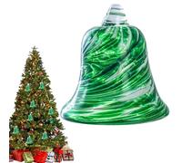 Campanas para árbol | Decoraciones de de vidrio,Campanas de para la decoración del árbol de Navidad | para interior al aire libre puerta ventana chimenea salón oficina de Navidad