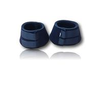 Campanas para caballos, ponis | sangre caliente y sangre fría | negro | neopreno campanas de saltar S-XL | protección de pezuñas para montar a caballo, saltar terreno (XL (negro))