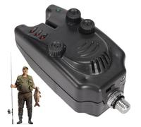 Campanas para caña de pescar ajustables inteligentes con luz LED, Equipo durable per muelle mar noche orilla kayak barca, Accesorios pesca outdoor práctica hombres mujeres principiantes expertos