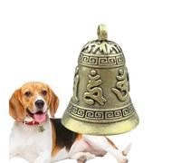 Campanas para manualidades, diseño vintage de campana, orinal para perros, timbre de entrenamiento para puerta de viento, mochila para evitar animales salvajes asombrosos | Equipo de senderismo, oso